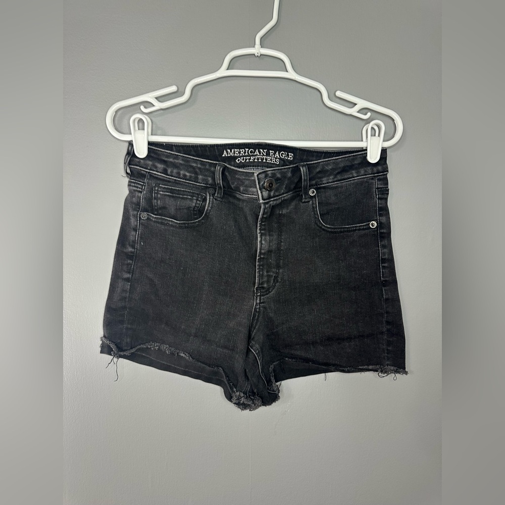 American Eagle Outfitters Women’s Black Denim Shorts